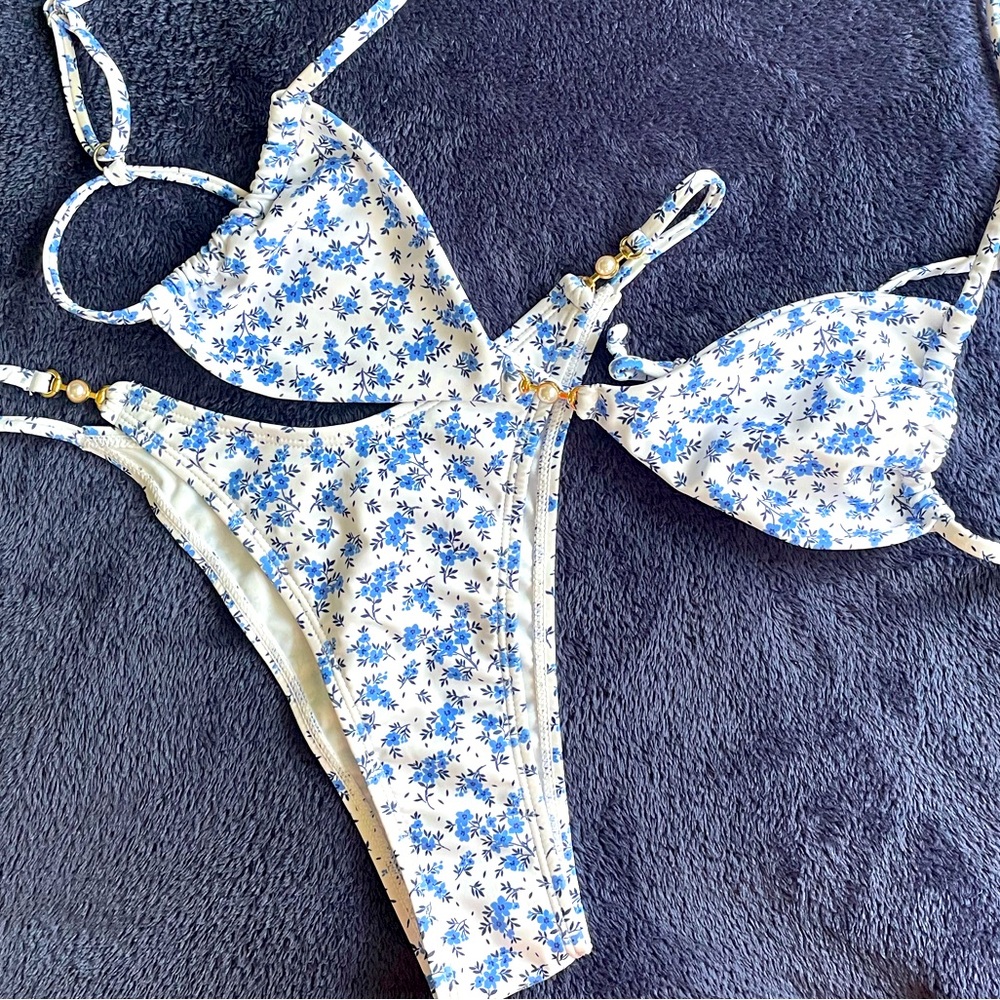 🆕💙👙💙Floral•Bikini•Set💙👙💙🆕 - Picture 11 of 11